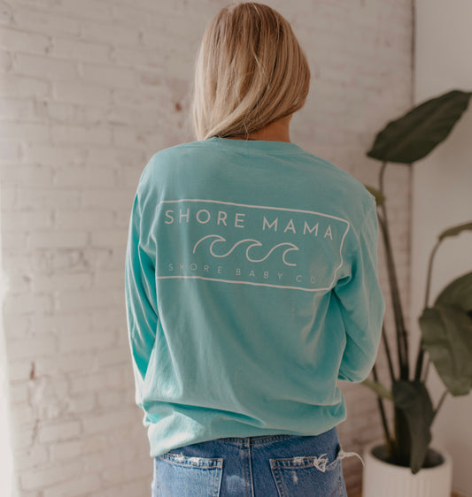 Shore Mama Tee - Teal